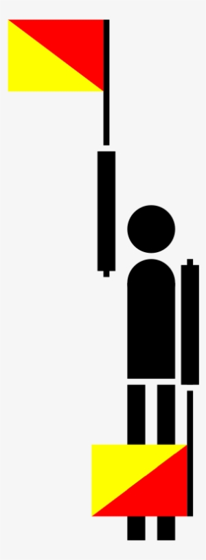 Delta Robot Clipart Icon Png - Semaphore Signal For D #2032231