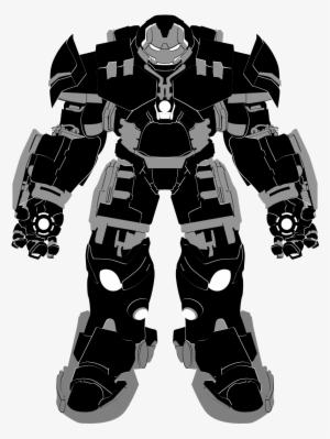 Marvel, Icons - Iron Man Hulkbuster Black #2032236