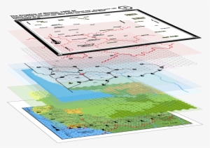 All The Layers Used To Make An Overland Hex Map - Map Layers #2032407