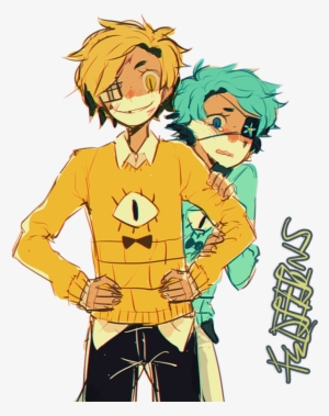 Наклейка Bill Cipher X Will Cipher » Gravity Falls - Gravity Falls Bill And Will #2032599