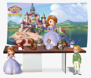 Kit Festa Princesa Sofia Completo - Disney Castle 3d Wall Art Frame #2033021