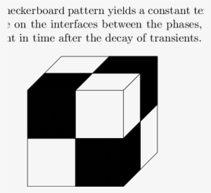 Showing A Cubic Checkerboard Pattern - Graphics #2033115