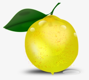 Photorealistic Big Image Png - Clip Art Picture Of Lemon #2033378