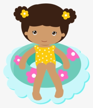 Praia * Piscina - Pool Party Cartoon Png #2033572