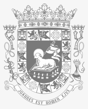 Puerto Rico Clipart Black And White - Puerto Rico Coat Of Arms Black And White #2033813