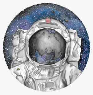 Cosmic Dust, Made With Watercolour, Coloured Pencil - Circle #2034159