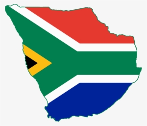 Flag Map Of Greater South Africa - Greater South Africa Flag #2034160