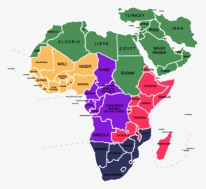 Updated - - Middle East Africa Turkey Map #2034210