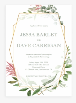 Related Products - Watercolor Geometric Frame Png #2034232