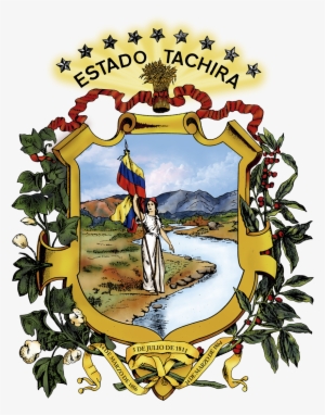 Versión Digitalizada Del Escudo De Armas Del Estado - Policia Del Estado Tachira #2034920