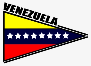 Venezuela Clipart - Bandera De Venezuela Triangular #2034944