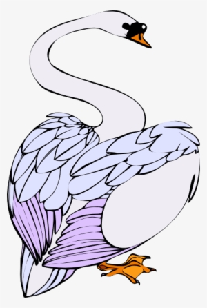 Free Vector Swan Walking Clip Art #2035174