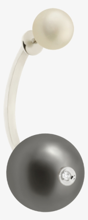 D Pearl Piercing Earring - Headphones #2035533