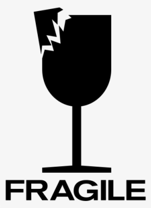 Broken Glass Fragile Sign - Fragil Vidrio #2035592