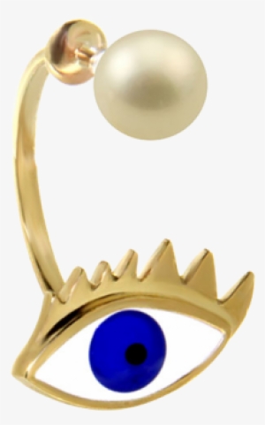 Enamel Eye Piercing Earring - Earring #2035851