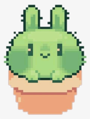 Svg Stock Cute Pastel Aesthetic Pixel Plant Animal - Plant Pixel Art Aesthetic #2036264
