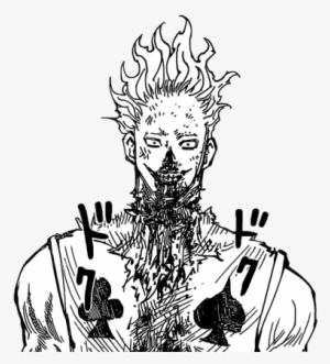 Hisoka Gon Freecss Line Art Black And White Fictional - Hunter X Hunter Png #2036555