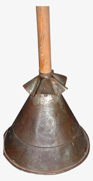 Galvanized Tin Washing Plunger Labeled Rapid Washer, - Washing Machine #2036791 Galvanized Tin Washing Plunger Labeled Rapid Washer, - Washing Machine #2036791