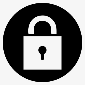 Lock Protect Safety Secure Safe Security Password Comments - Up Arrow In Circle #2037136