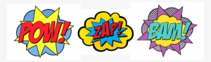 Pow Png Zap Vector Black And White - Maken #2037164