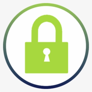 Green Lock Security Icon - Quicktime Player Icon #2037528