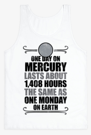 One Day On Mercury Tank Top - Top #2038121