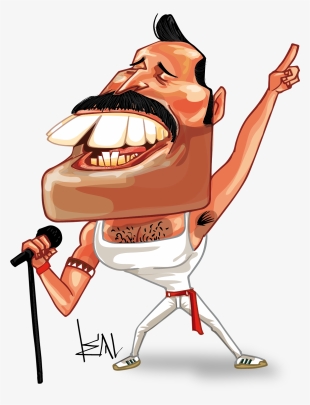 Freddy Mercury - Cartoon #2038204 Freddy Mercury - Cartoon #2038204