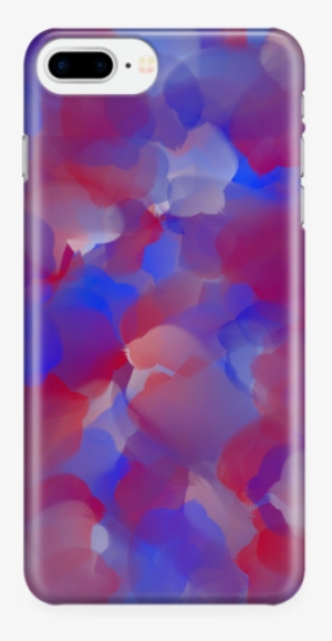 Red And Blue Watercolor Phone Case - Apple Iphone 7 Plus #2038345