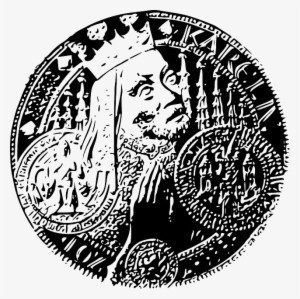 Czech, King, Signs, Symbols, Money, Gold, Karl, Crown - Clip Art #2038833