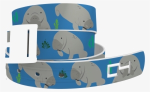Manatee Clipart Top Hat - Belt #2039018