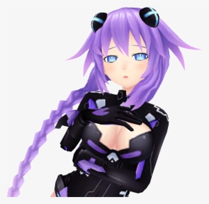 Purple Heart Pose 2 By Heroslight-d5u6z5o - Neptunia Purple Heart Png #2039150