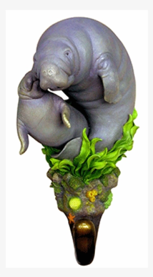 Mother Manatee Decorative Hook - Nature's Window Mother Manatee Coat Hook #2039325