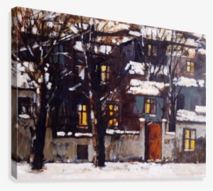 Old Town 7 Canvas Print - Painting #2039471