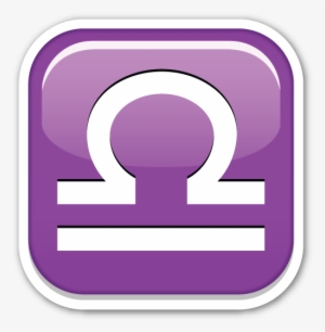 Libra - Libra Emoji Png #2039943