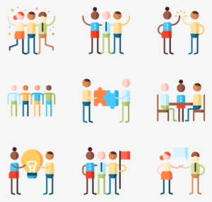 Teamwork - Leadership Vector Icon #2040382