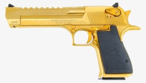 Desert Eagle 357 Magnum Titanium Gold - Magnum Desert Eagle Gold #2040651