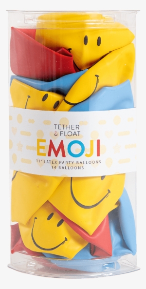 11" Emoji Party Balloons Pack Shot - Balloon #2040955