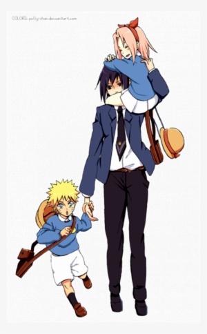 Family, Sasuke Uchiha, And Ties Image - Naruto Et Sasuke Petit #2041702