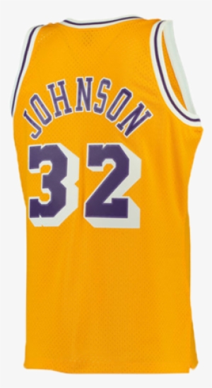 Los Angeles Lakers Magic Johnson Gold Swingman Jersey - Magic Johnson Gold Jersey #2042103