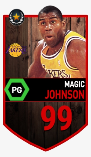 Would Like A 99 Legend Pg Magic Johnson Two Way Lineup - Basketball #2042152