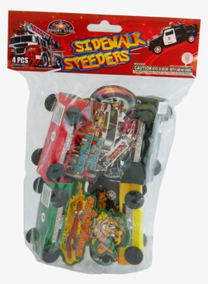 Sidewalk Speeders 4 Pack - Fathead Firefighter Firetruck Peel And Stick Wall Decal #2042242