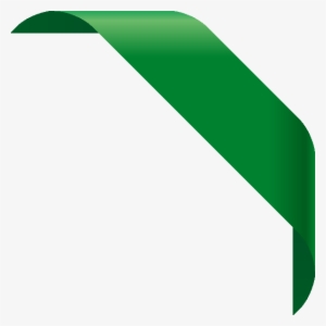 Green Ribbon Vector Png - Green Vector Graphics Png #2042797