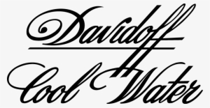Davidoff Cool Water Logo Free Vector - Cool Water Eau De Toilette Natural Spray #2043198