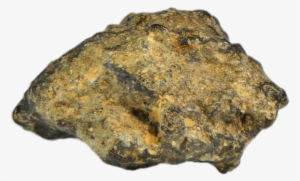 Yellow And Black Lunar Meteorite - Meteorito Png #2043354