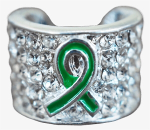 Green Ribbon Stethoscope Charm - Green #2043428