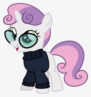 Belle Vector Drawing - Nerdy Sweetie Belle #2044519
