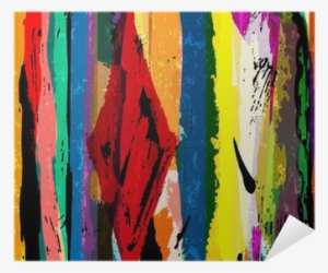 Abstract Background, With Stripes, Paint Strokes And - Painting #2044566