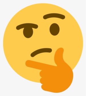 Left-handed Thinking - Discord Thinking Emoji Original #2044860
