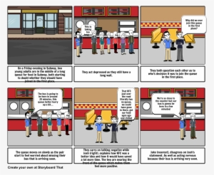 Another Long Fast Food Queue - Food #2045193