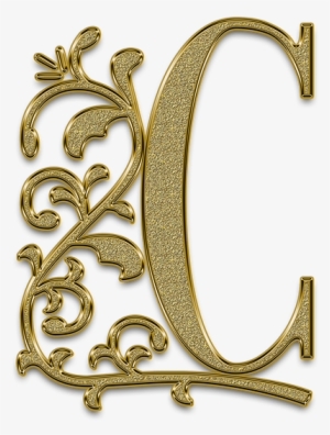 Letter, Font, Golden, Capital Letter, Vintage, Slave - Litera Letters Capital #2045477